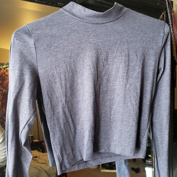 Long Sleeve Crop Top - Picture 1 of 1